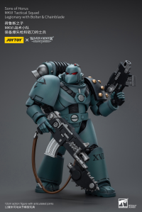 Sons of Horus MKVI Tactical Squad Legionary with Bolter & Chainblade 2