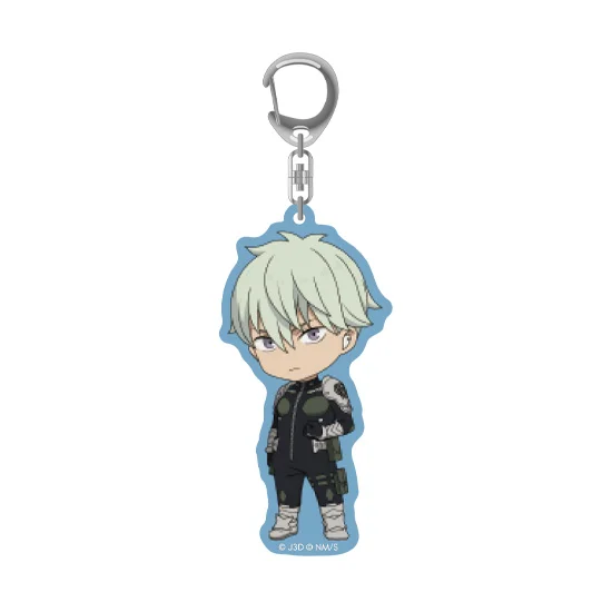 GOOD SMILE COMPANY Kaiju No. 8 Nendoroid Plus Acrylic Keychain Reno Ichikawa (1pc) - Kaiju No. 8