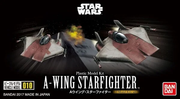 BANDAI HOBBY VEHICLE MODEL 010 A-WING STARFIGHTER - Star Wars