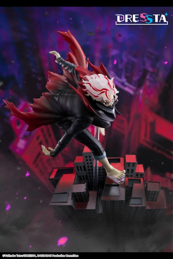 TAITO DANDADAN DRESSTA Statue Figure - Okarun (Transformed) - Dandadan