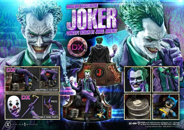 Prime 1 Studio Museum Masterline Batman (Comics) The Joker (Concept Design by Jorge Jimenez) DX Bonus Version - DC Comics