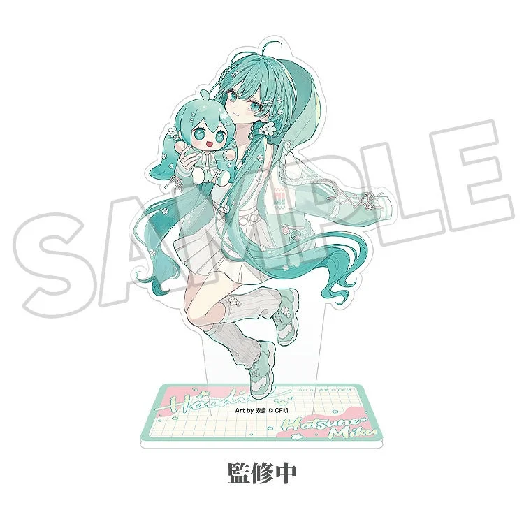 GOOD SMILE COMPANY Hatsune Miku Miku Hug Series Acrylic Stand: Flower Ver. - Hatsune Miku