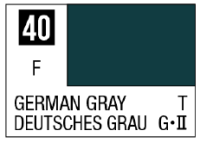 Mr. Color 40 - German Gray (Flat/Tank) 1