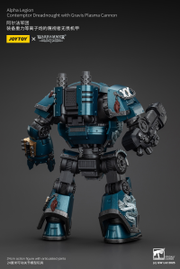 Alpha Legion Contemptor Dreadnought with Gravis Plasma Cannon 6