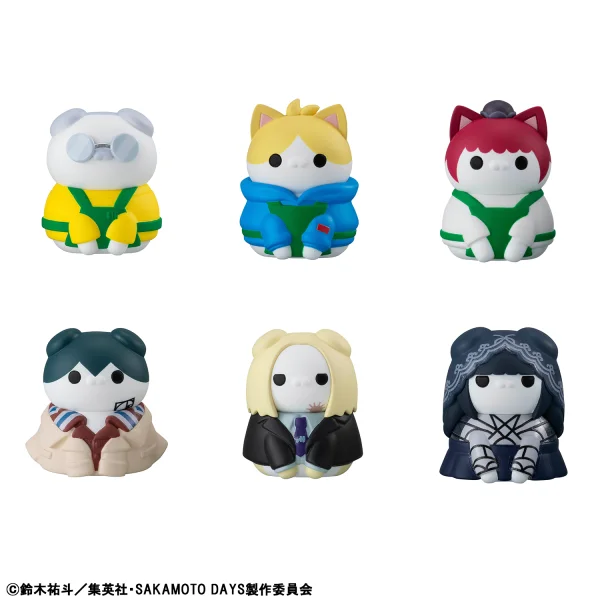 MegaHouse MEGA CAT PROJECT SAKAMOTO DAYS SAKAMOTO CATS The Cheerful Sakamoto Store (8pc per box) - Sakamoto Days