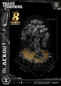 Prime 1 Studio Museum Masterline Transformers (Film) Blackout - Transformers - photo 12