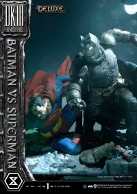 Prime 1 Studio Ultimate Diorama Masterline Batman:The Dark Knight Returns (Comics) Batman versus Superman Deluxe Version - DC Comics - photo 72