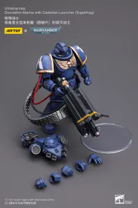 JOYTOY Ultramarines Desolation Marine with Castellan Launcher (Superfrag) - Warhammer 40K - photo 3