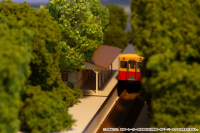 1/150 Scale Paper kit Station(Kominato Railway) 8
