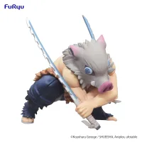 FuRyu Demon Slayer: Kimetsu no Yaiba Noodle Stopper Figure -Hashibira Inosuke- - Demon Slayer: Kimetsu no Yaiba - photo 8