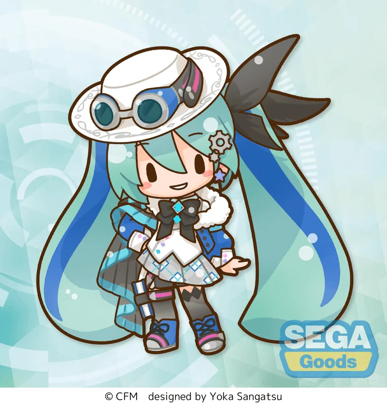 SEGA fuwa petit "Hatsune Miku MIKU WITH YOU 2025" Plush (LL) - Hatsune Miku