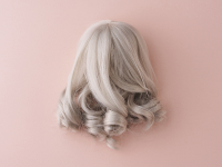Harmonia Series Original Wig (One Curl/Ash Gray) 1