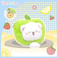 Peach Cat Peachy Meow Fluffball 6