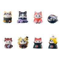 MegaHouse MEGA CAT PROJECT NARUTO Shippuden Nyaruto！ Ver. Battle with Akatsuki (Repeat) (8pc per box) - NARUTO - photo 1