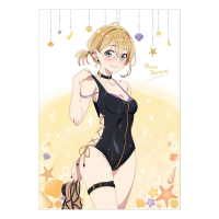 Rent-A-Girlfriend Swimsuit and Girlfriend A3-Sized Clear Poster Mami Nanami 1