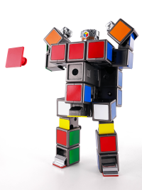 RUBIK'S CUBE ROBO "RUBIK'S CUBE", TAMASHII NATIONS CHOGOKIN 5