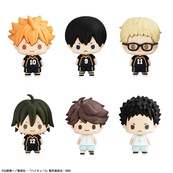 MegaHouse Chokorin Mascot Haikyuu!! Vol.1（Repeat）(1pc / 6pc per box) - Haikyu!!