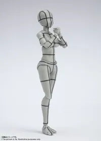 TAMASHII NATIONS Body Chan -Kentaro Yabuki- Wire Frame (Gray Color Ver.) , Bandai Spirits S.H Figuarts - Action Figures - photo 5