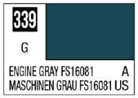 Mr. Color 339 Engine Gray FS16081 (Gloss/Aircraft) 1