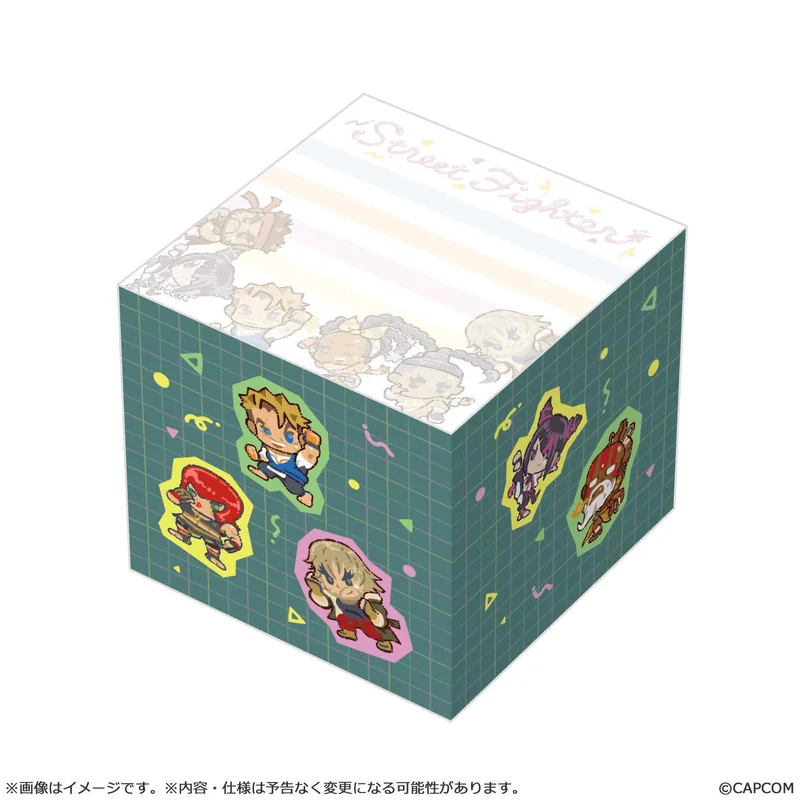 CAPCOM Street Fighter 6 Memo block CHIBI STYLE - Street Fighter