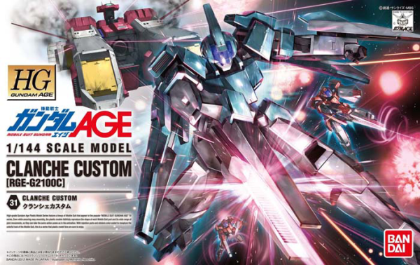 HG 1/144 #31 Gundam Age Clanche Custom