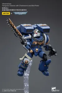 JOYTOY Ultramarines Vanguard Veteran with Chainsword and Bolt Pistol - Warhammer 40K - photo 2