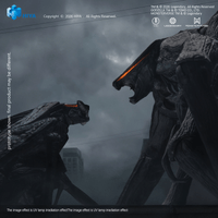 None Scale 6 Inch Godzilla 2014 Male & Female Muto Set Action Figure 5