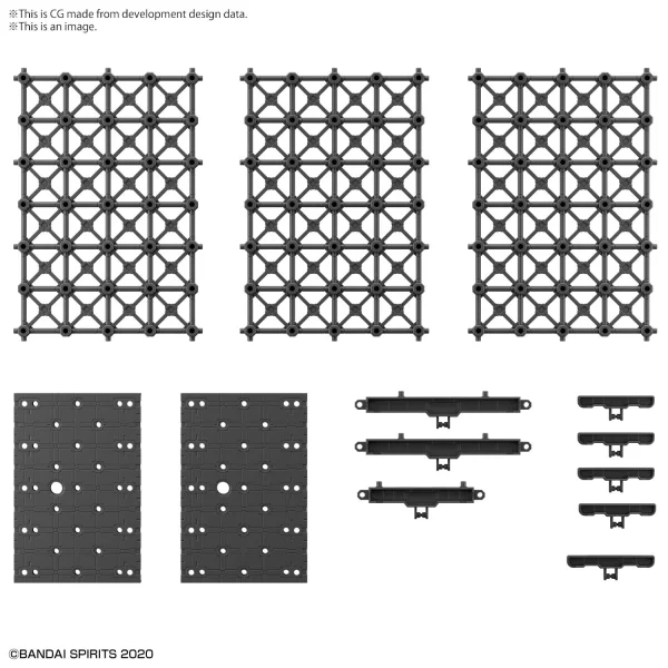 BANDAI HOBBY CUSTOMIZE SCENE BASE (TRUSS BASE Ver.) - 30 Minutes Label