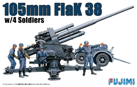 Fujimi [WA-24] 1/76 German 10.5cm FlaK 38 - Kit Accessories