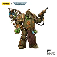 JOYTOY Death Guard Biologus Putrifier with Injector Pistol and Hyper Blight Grenades - Warhammer 40K - photo 9