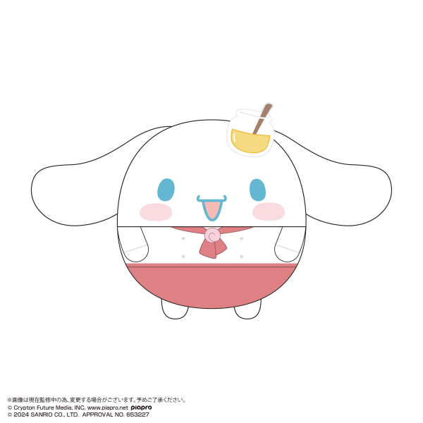 Hatsune miku×Cinnamoroll FUWA KORORIN Msize 2 (ITEM E)