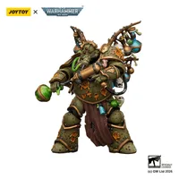 JOYTOY Death Guard Biologus Putrifier with Injector Pistol and Hyper Blight Grenades - Warhammer 40K - photo 10