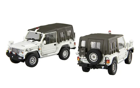 Fujimi [Mi-13] 1/72 JGSDF 1/2t Trucke (for Military Police) - Scale Kits