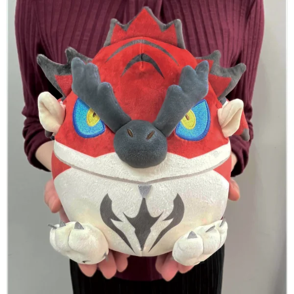 CAPCOM Monster Hunter Fluffy Eggshaped Plush Rathalos - Monster Hunter