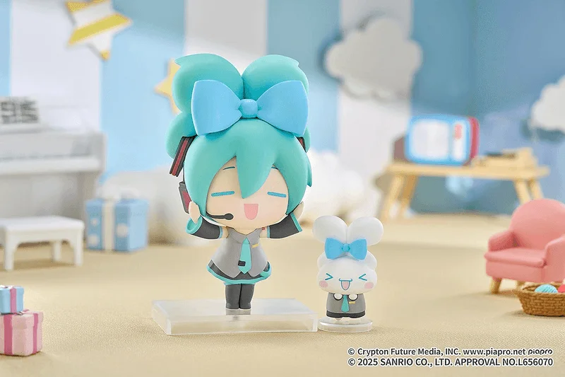 GOOD SMILE COMPANY Hatsune Miku x Cinnamoroll Chibi Figure - Hatsune Miku