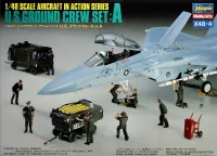 Hasegawa [X48-4] 1:48 U.S. GROUND CREW SET A - Scale Kits - photo 1