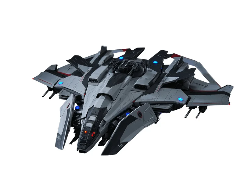 PLANET-RING 1/100 Anvil F8C Lightning (Pre-Assembled Finished Model Ver.) - Star Citizen