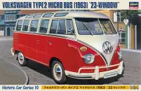 Hasegawa [HC10] 1:24 VOLKSWAGEN TYPE 2 MICRO BUS 1963 23-WINDOW - Scale Kits - photo 1