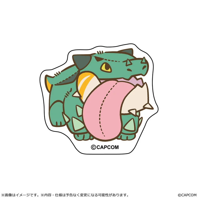 CAPCOM MONSTER HUNTER CHIBI STYLE Die-cut Sticker: Chatacabra - Monster Hunter
