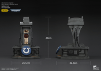 Ultramarines Captain MkX Helmet & Display Stand 37