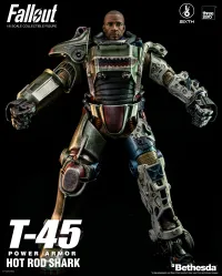 threezero 1/6 T-45 Hot Rod Shark Power Armor - Video Games - photo 13