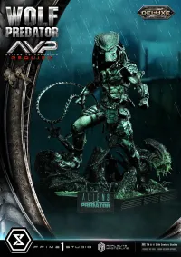Prime 1 Studio Real Elite Masterline Aliens vs. Predator: Requiem Wolf Predator DX Bonus Version - Alien (Movie Franchise) - photo 43