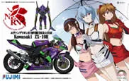 Fujimi 1/12 EVANGELION RT EVA-01 TRICK STAR Kawasaki ZX-10R 2010 - Neon Genesis Evangelion - photo 1