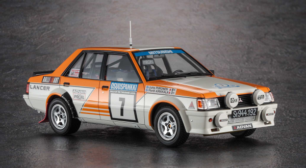 1/24  MITSUBISHI LANCER EX 2000 TURBO "1982 1000 LAKES RALLY DETAIL UP VERSION"