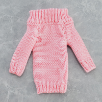 figma Styles Off-the-Shoulder Sweater Dress (Pink Beige) 1
