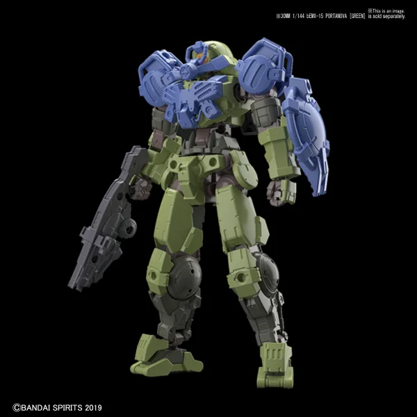 BANDAI HOBBY 30MM 1/144 OPTION ARMOR FOR SPECIAL SQUD [PORTANOVA EXCLUSIVE/LIGHT BLUE] - 30 Minutes Missions (30MM)