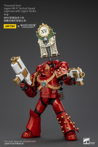 Thousand Sons Legion MK IV Tactical Squad Legionary with Legion Vexilla 7