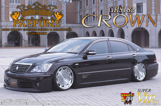 SUPER VIPCAR: 1/24 MODE PARFUME GRS182 CROWN (TOYOTA)