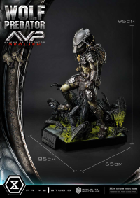 Real Elite Masterline Aliens vs. Predator: Requiem Wolf Predator DX Bonus Version 58