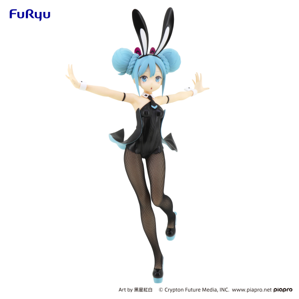 Hatsune Miku　BiCute Bunnies Figure -Hatsune Miku/Black-(re-run)